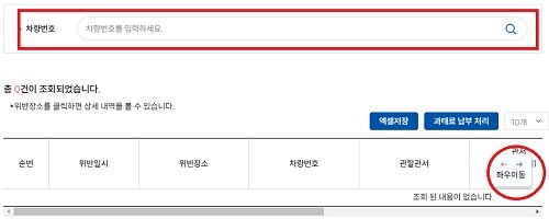 경찰청 교통민원24에서 교통단속 조회하는 방법