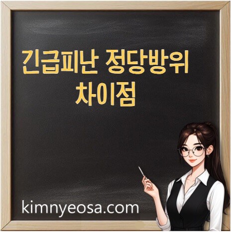 긴급피난-정당방위