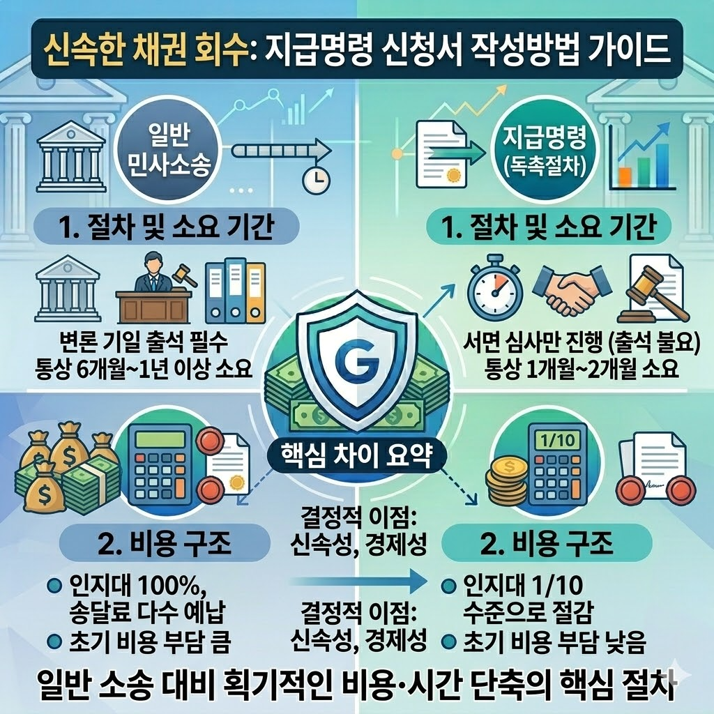 지급명령 신청서 작성방법