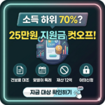 소득 하위70%확인방법 | 2026 소득 하위 70% 기준금액 및 고유가피해지원금대상확인 총정리
